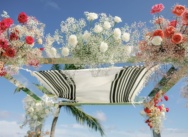 Żydowska ceremonia ślubna Adama i Alexy w Eden Roc, Punta Cana